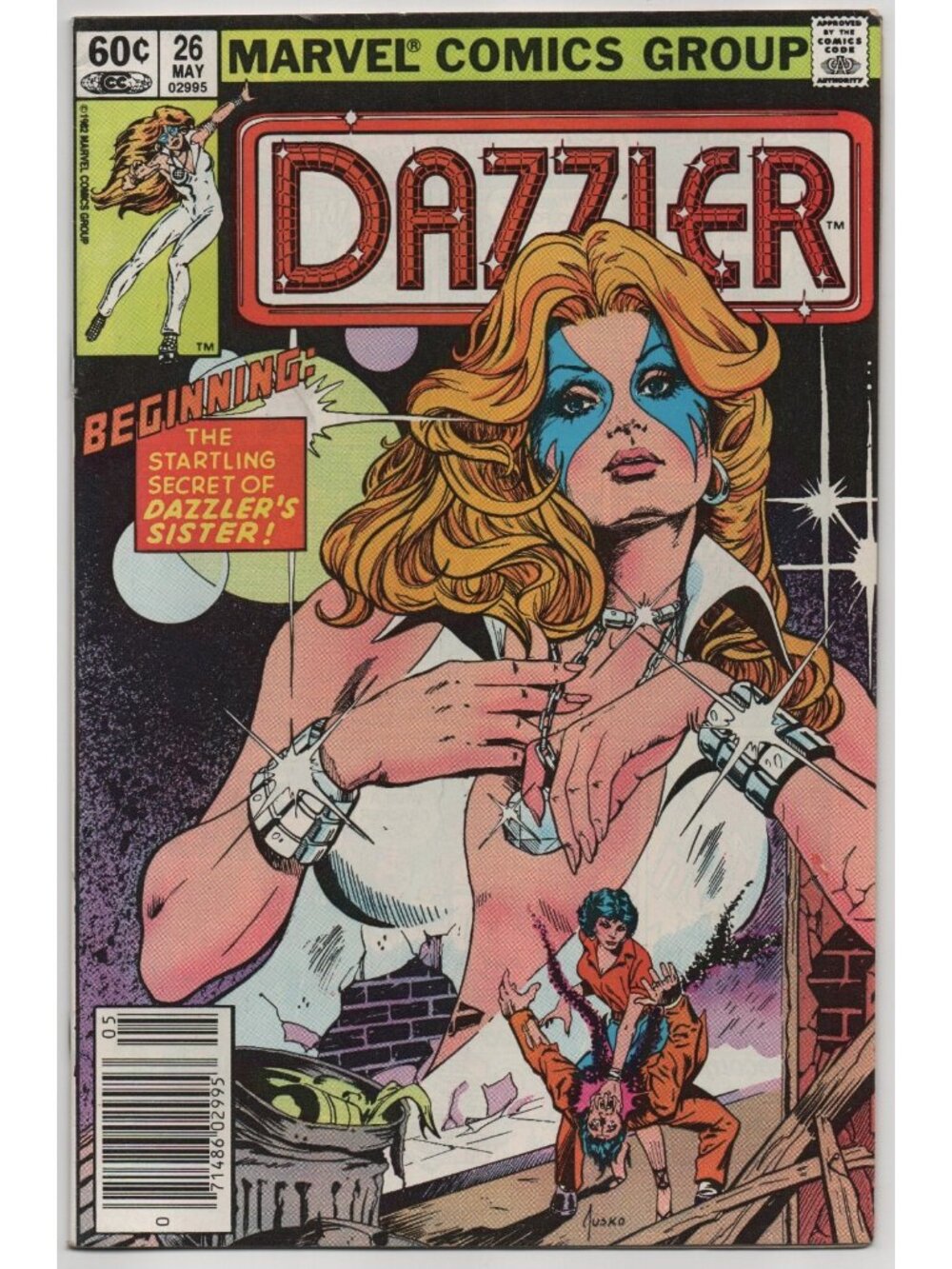 Dazzler 26 Marvel Comics 1983 Newsstand FN+ 6.5 Lois London Mutant Powers